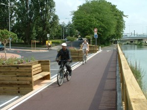 Jardinière banc bois public - Aménagement Extérieur - Aménagements Bois pour Collectivités - Jean-Paul Husson