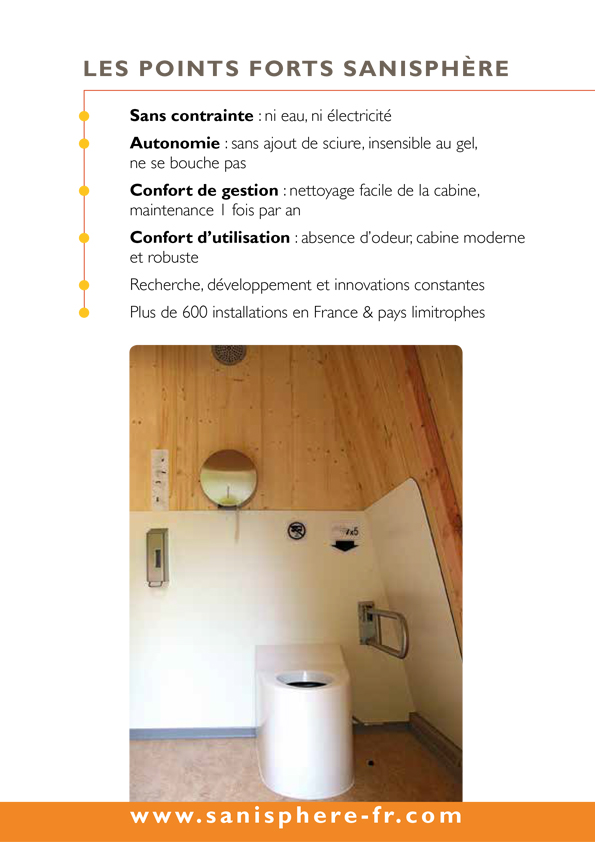 SANISPHERE - Toilette Publique Autonome pour Collectivités - Jean-Paul Husson